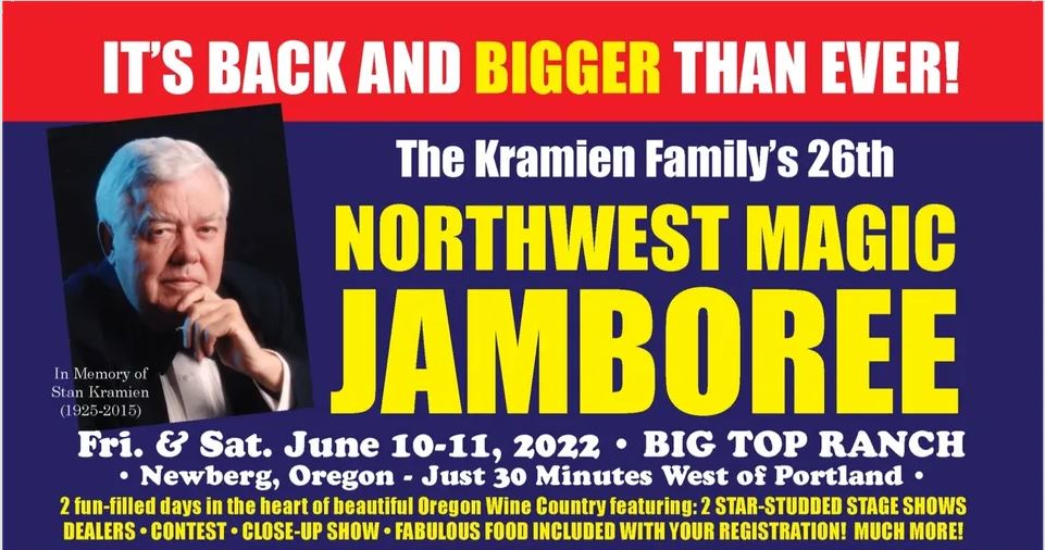 Local Magic Shows Magic Convention Magic Association Kramien Family NW Magic Jamboree!