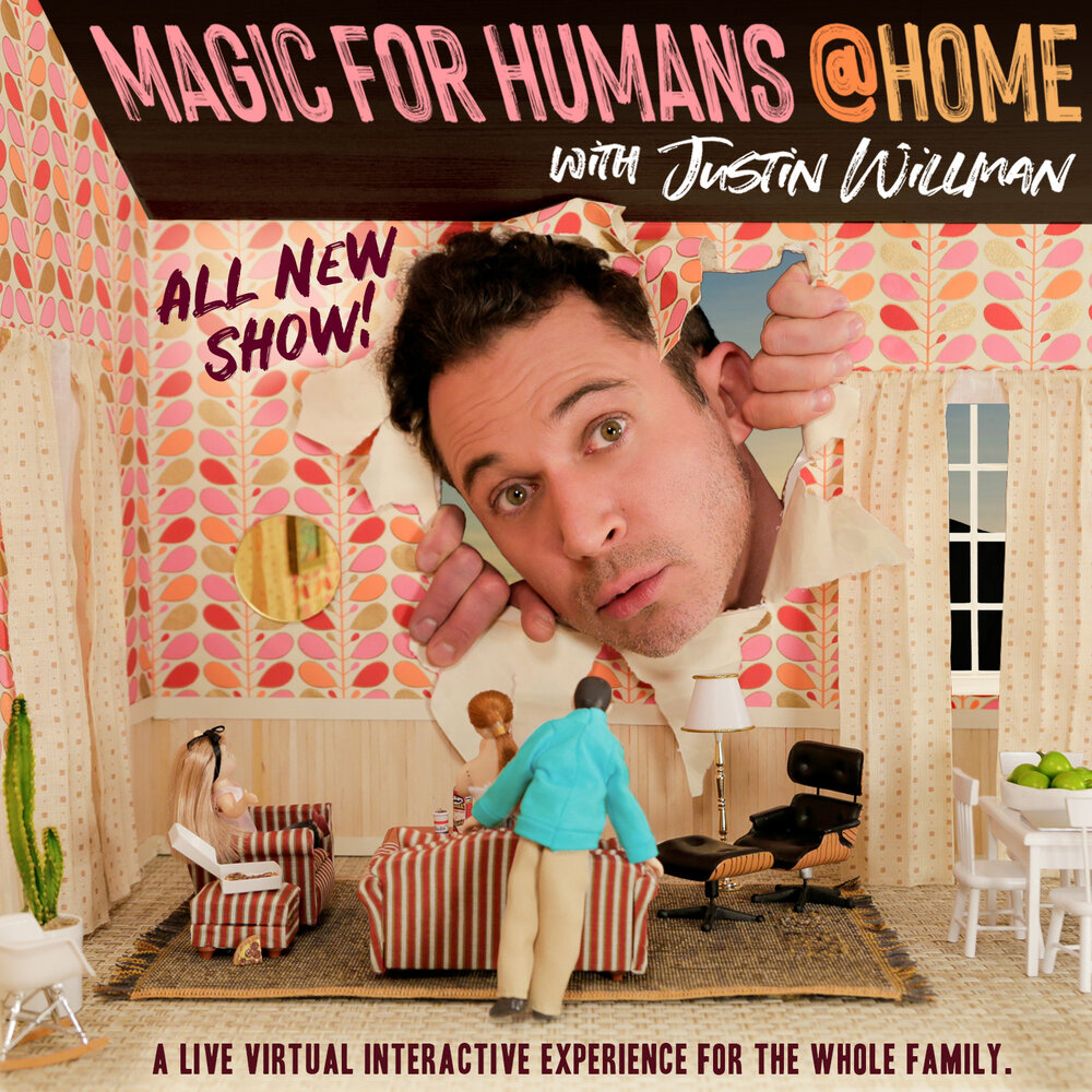 Online - Virtual Magic Show Magician Justin Willman