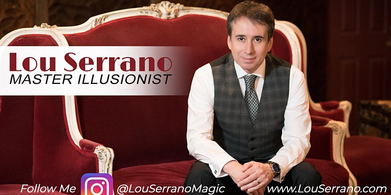 Online - Virtual Magic Show Illusionist Lou Serrano