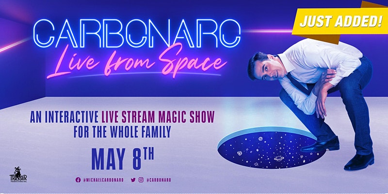 Online - Virtual Magic Show Magician Michael Carbonaro