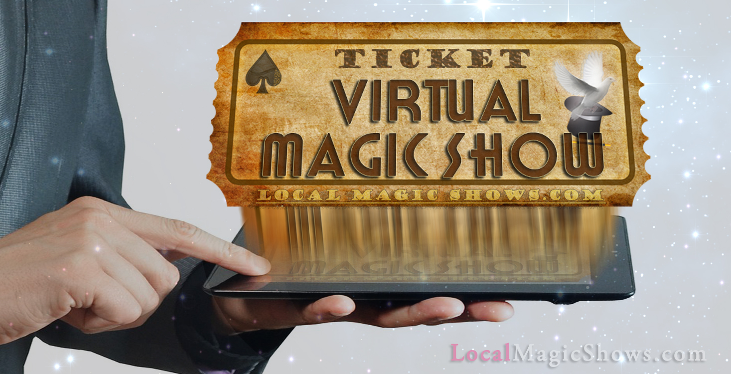 Online - Virtual Magic Show Magician Cesar Domico